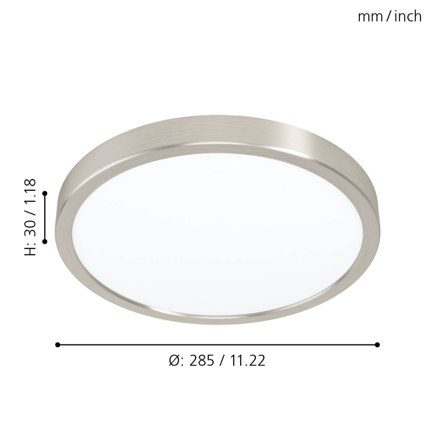 Eglo 99232 - LED Ceiling light FUEVA 5 LED/20W/230V