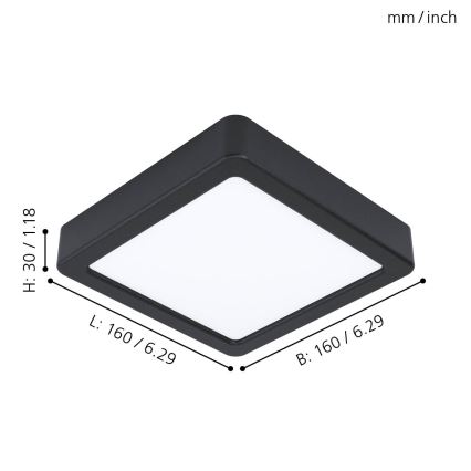 Eglo - LED Ceiling light LED/10,5W/230V