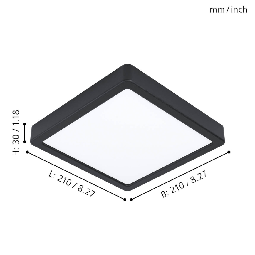 Eglo - LED Ceiling light LED/16,5W/230V