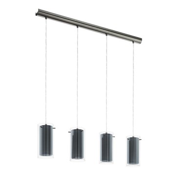 Eglo 99287 - PINTO Textile Cable Pendant 4xE27/16W/230V