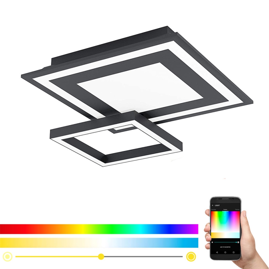 Eglo - LED RGB Dimmable ceiling light SAVATAEILA-C LED/20W/230V