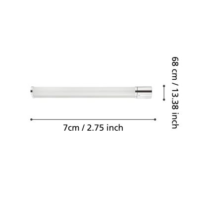 Eglo - LED Bathroom mirror lighting LED/15W/230V IP44