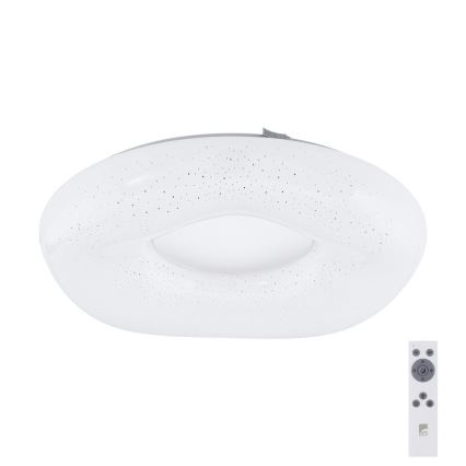 Eglo - LED Dimmable ceiling light LED/18W/230V + remote control