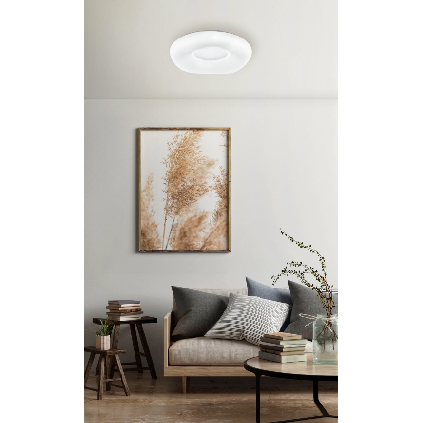 Eglo - LED Dimmable ceiling light LED/18W/230V + remote control
