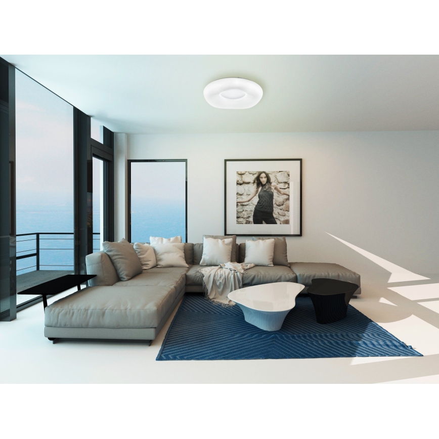 Eglo - LED Dimmable ceiling light LED/18W/230V + remote control