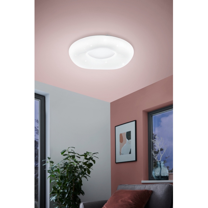 Eglo - LED Dimmable ceiling light LED/18W/230V + remote control