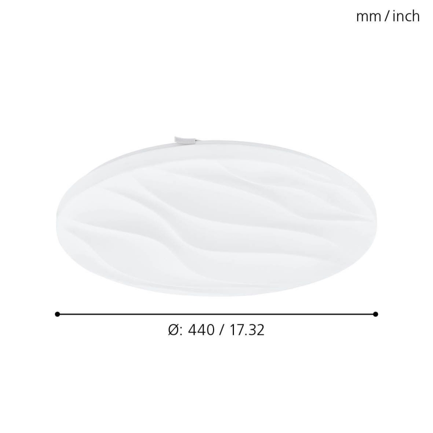 Eglo - LED Ceiling light LED/22W/230V