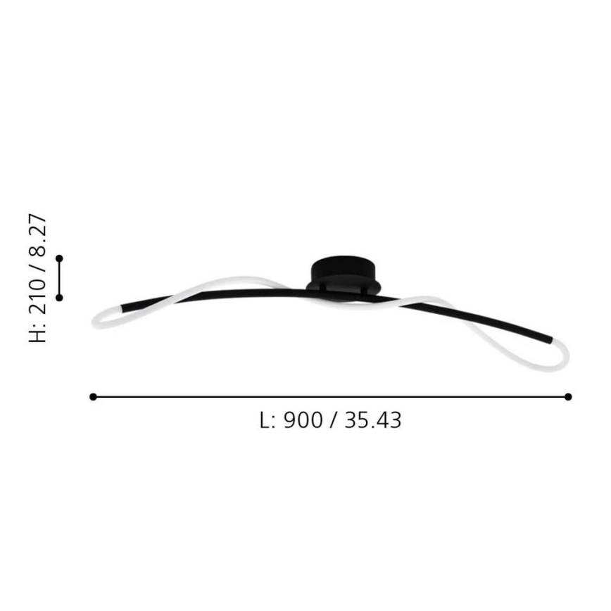 Eglo - LED Ceiling light LED/20W/230V