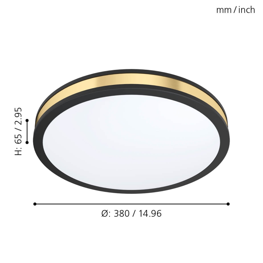 Eglo - LED Ceiling light LED/24W/230V
