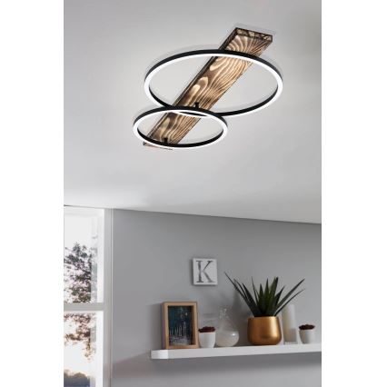 Eglo - LED Ceiling light 2xLED/12W/230V