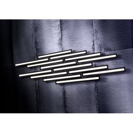 Eglo - LED RGB Dimmable ceiling light SALITERAS-C 2xLED/10W/230V
