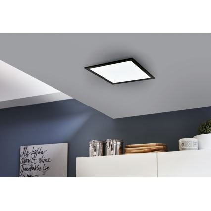 Eglo - LED RGB Dimmable Ceiling Light SALOBRENA-C LED/16W/230V 30x30 cm + Remote Control