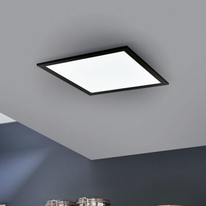 Eglo - LED RGB Dimmable Ceiling Light SALOBRENA-C LED/16W/230V 30x30 cm + Remote Control