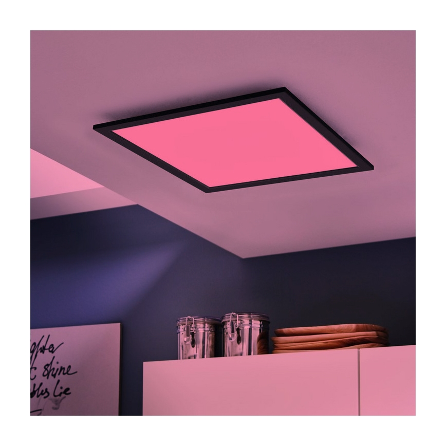 Eglo - LED RGB Dimmable ceiling light SALOBRENA-C LED/30,5W/230V + remote control