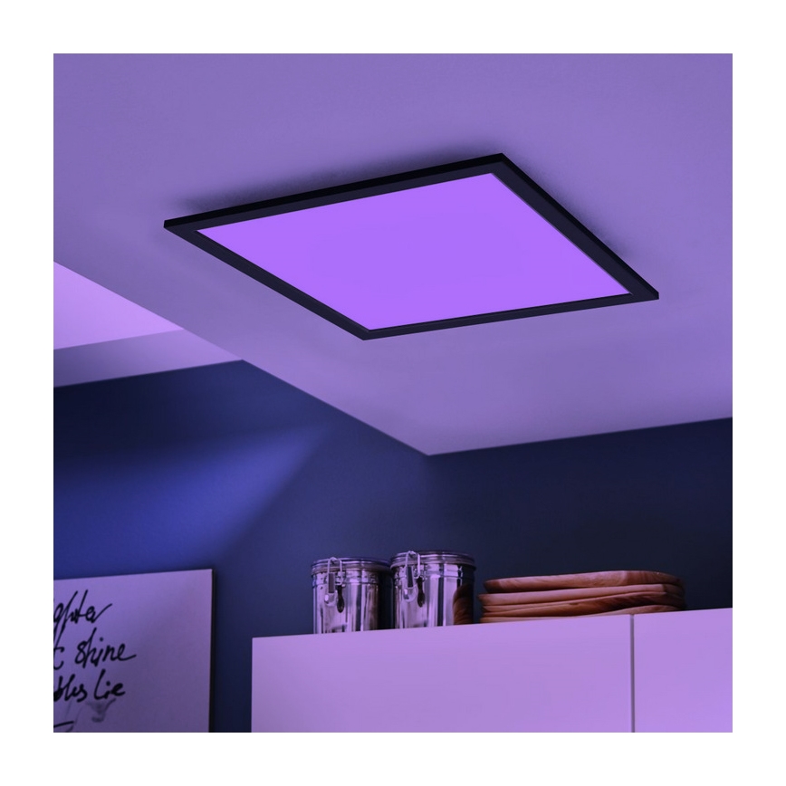 Eglo - LED RGB Dimmable ceiling light SALOBRENA-C LED/30,5W/230V + remote control