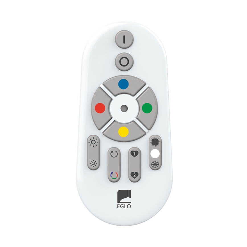 Eglo - LED RGB Dimmable ceiling light SALOBRENA-C LED/30,5W/230V + remote control