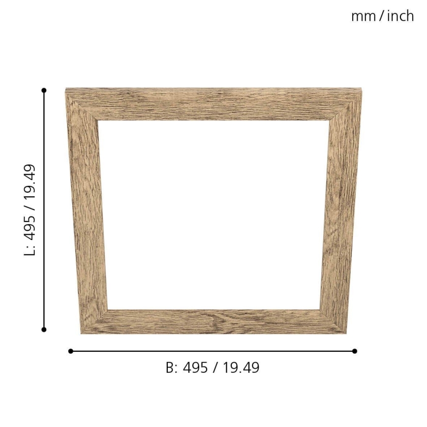 Eglo - Frame for light SALOBRENA 450x450 mm