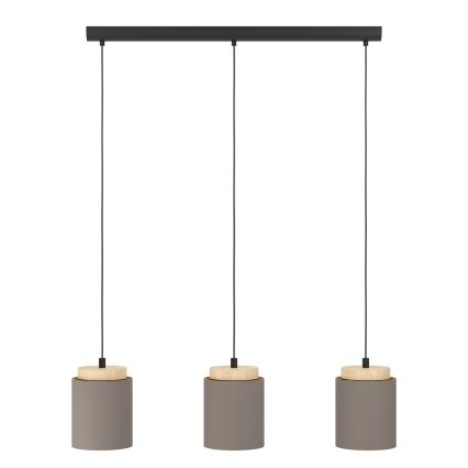 Eglo - Chandelier on a string 3xE27/40W/230V