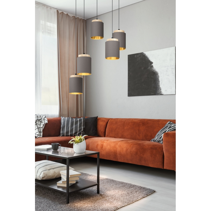 Eglo - Chandelier on a string 5xE27/40W/230V spider