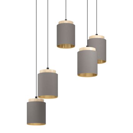 Eglo - Chandelier on a string 5xE27/40W/230V spider