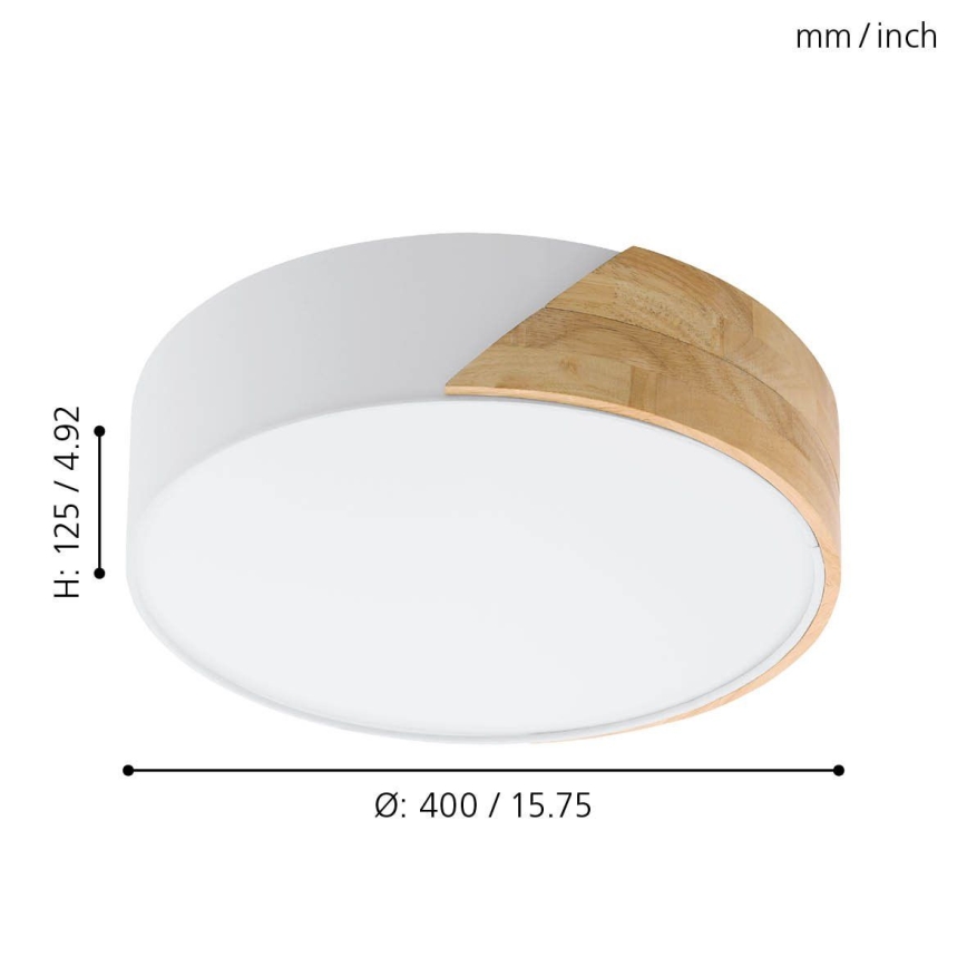 Eglo - Ceiling light 2xE27/28W/230V