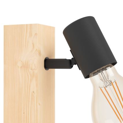 Eglo - Wall spotlight TOWNSHEND 1xE27/10W/230V - FSC certified