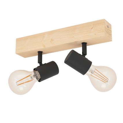 Eglo - Spotlight TOWNSHEND 2xE27/60W/230V - FSC certified