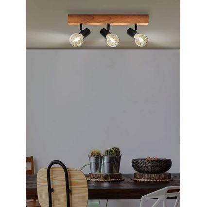 Eglo - Spotlight TOWNSHEND 3xE27/60W/230V - FSC certified