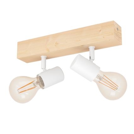 Eglo - Spotlight TOWNSHEND 2xE27/60W/230V - FSC certified