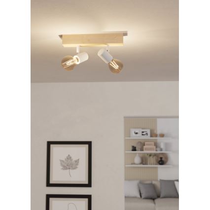 Eglo - Spotlight TOWNSHEND 2xE27/60W/230V - FSC certified