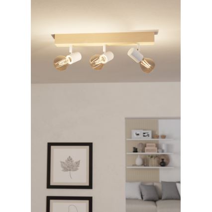 Eglo - Spotlight TOWNSHEND 3xE27/60W/230V - FSC certified