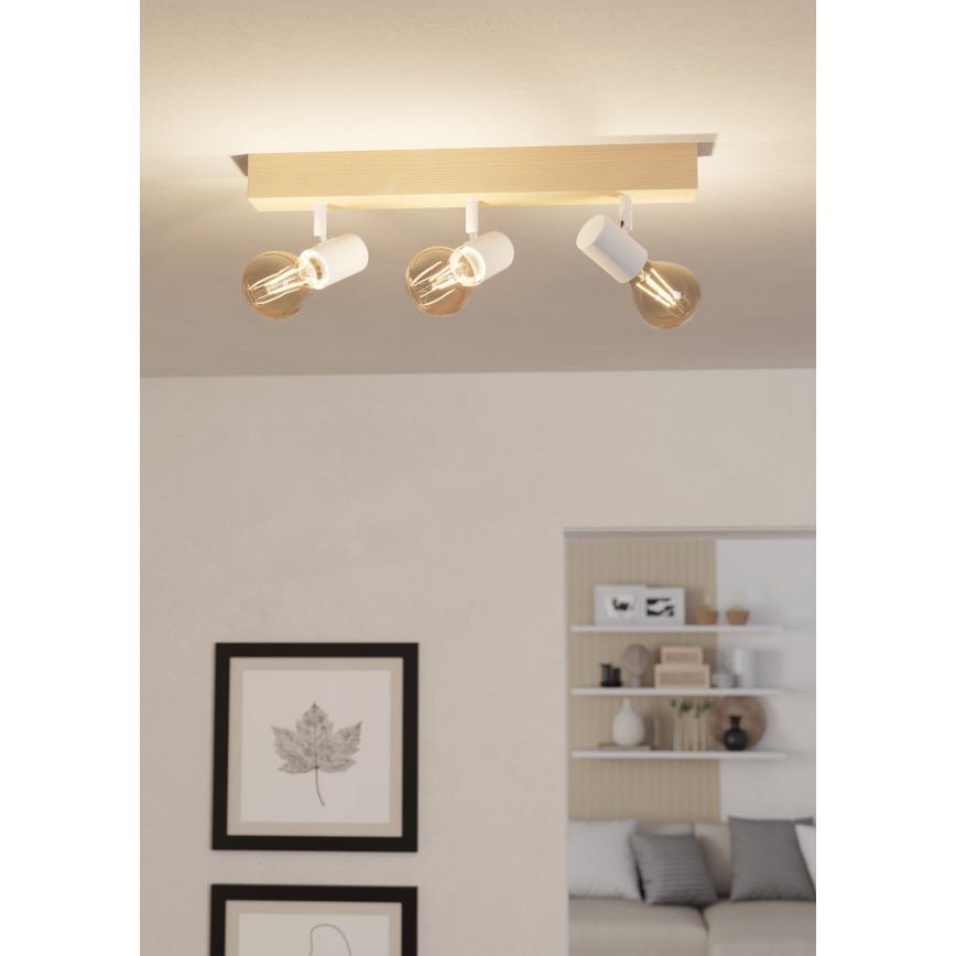 Eglo - Spotlight TOWNSHEND 3xE27/60W/230V - FSC certified