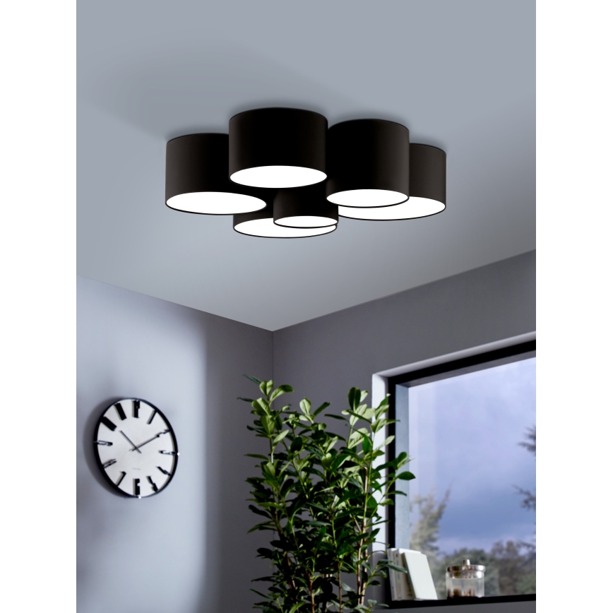 Eglo - Ceiling light 6xE27/40W/230V