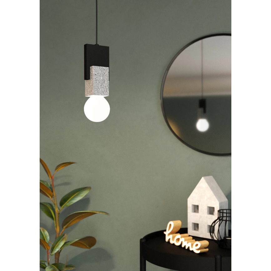 Eglo 99531 - LOBATIA cable-suspended pendant 1xE27/40W/230V