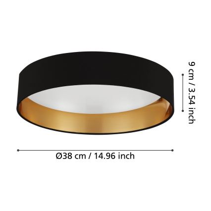 Eglo - LED Ceiling light LED/24W/230V