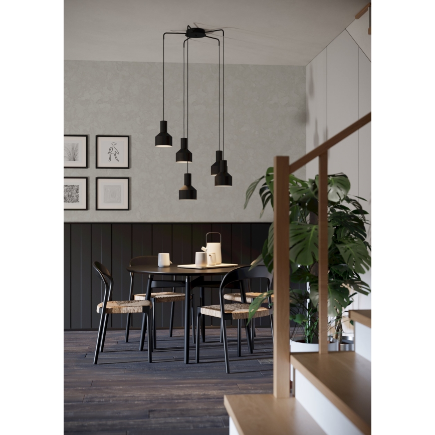 Eglo - Chandelier on a string 5xE27/40W/230V