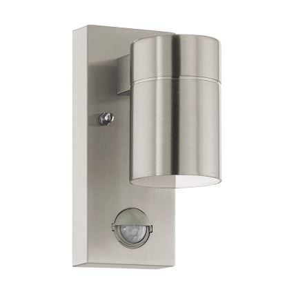 Eglo - LED Outdoor wall light with a sensor 1xGU10/3W/230V IP44