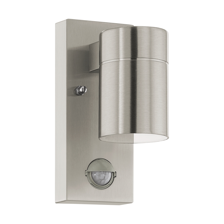 Eglo - LED Outdoor wall light with a sensor 1xGU10/3W/230V IP44