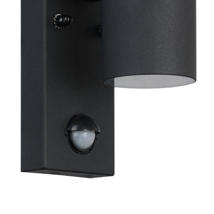 Eglo - LED Outdoor wall light with a sensor 1xGU10/3W/230V IP44