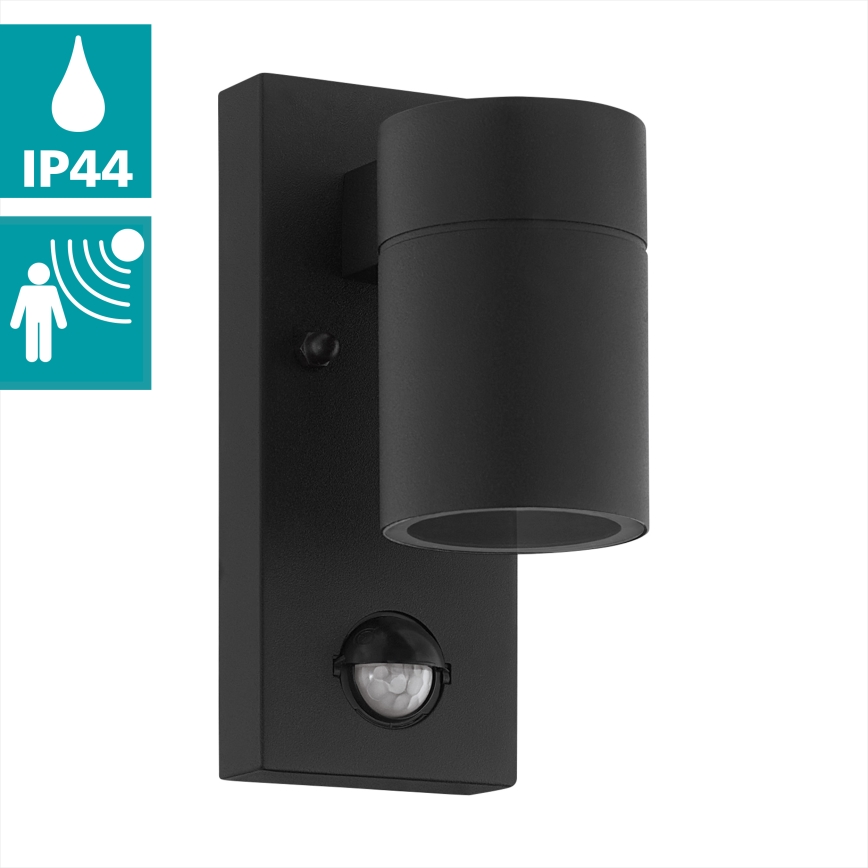 Eglo - LED Outdoor wall light with a sensor 1xGU10/3W/230V IP44