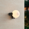 Eglo 99573 - Outdoor wall light with sensor RUBIO 1xE27/15W/230V IP44