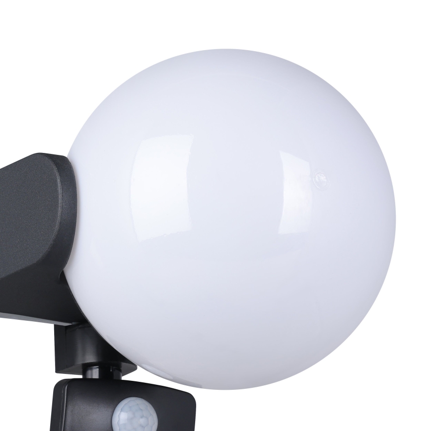 Eglo 99573 - Outdoor wall light with sensor RUBIO 1xE27/15W/230V IP44