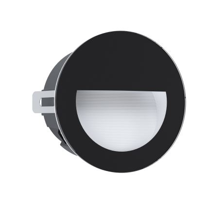 Eglo - LED Outdoor recessed light LED/2,5W/230V IP65 black