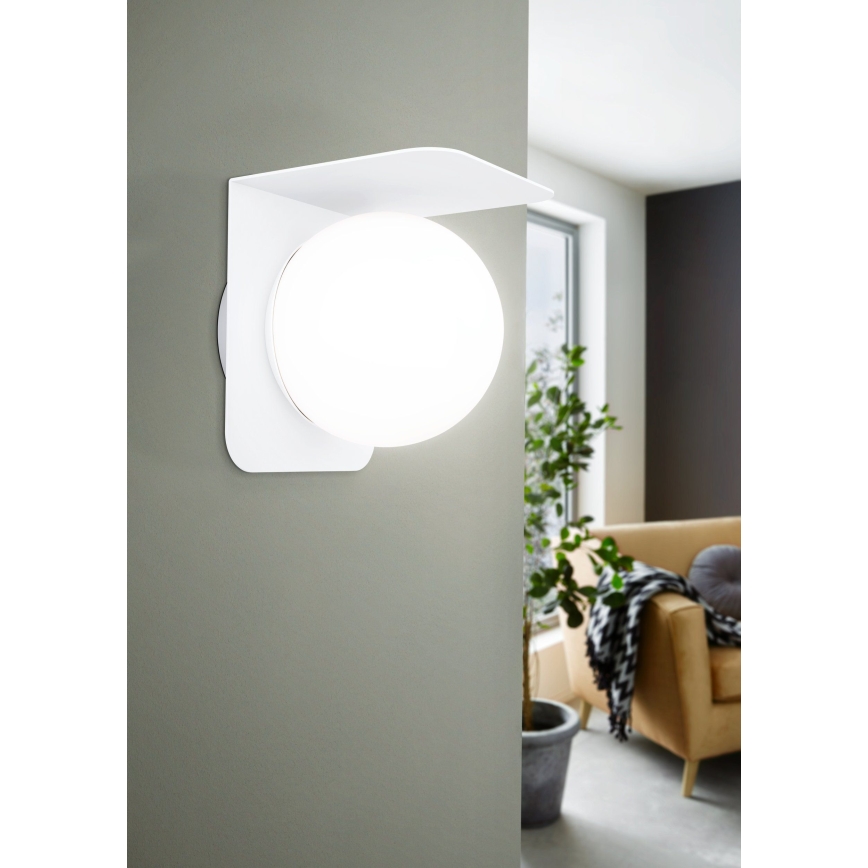 Eglo - Outdoor wall light 1xE27/15W/230V IP44 white