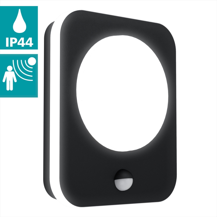 Eglo - LED Outdoor wall light with a sensor LED/9W/230V IP44