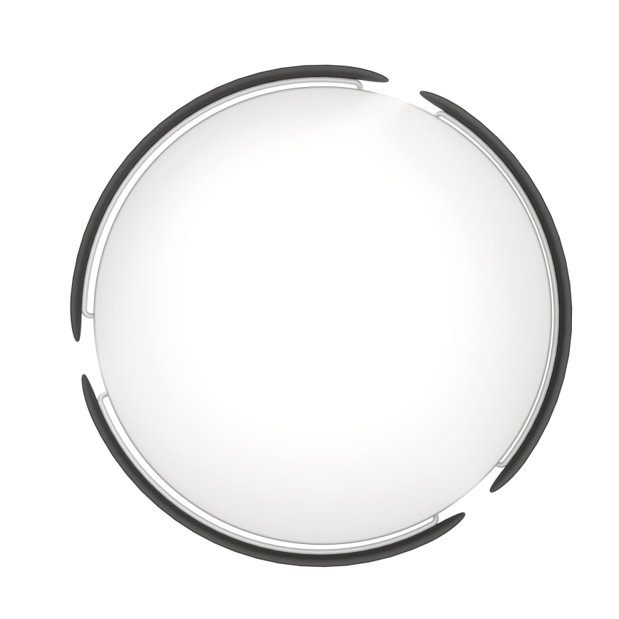 Eglo - LED Ceiling Light LED/20W/230V Ø 37 cm Black