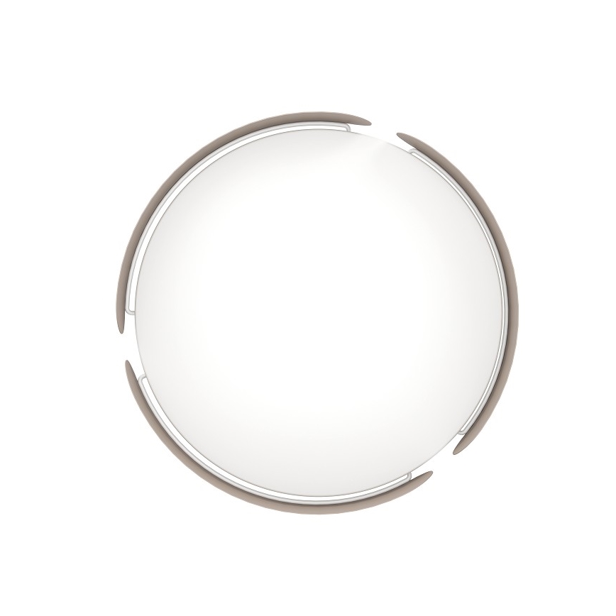 Eglo - LED Ceiling Light LED/20W/230V Ø 37 cm brown