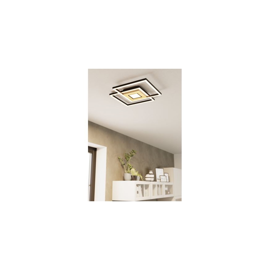 Eglo 99659 - Dimmable MARINELLO LED Ceiling Light, 38.2 W, 230 V + Remote Control