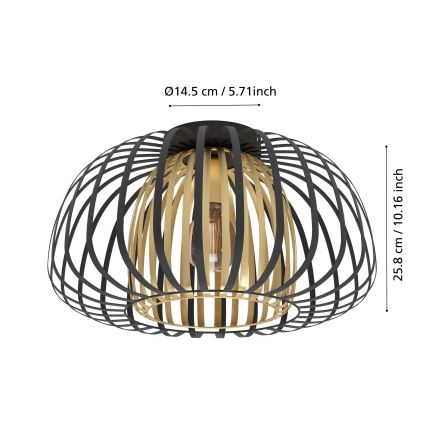 Eglo - Ceiling light 1xE27/40W/230V