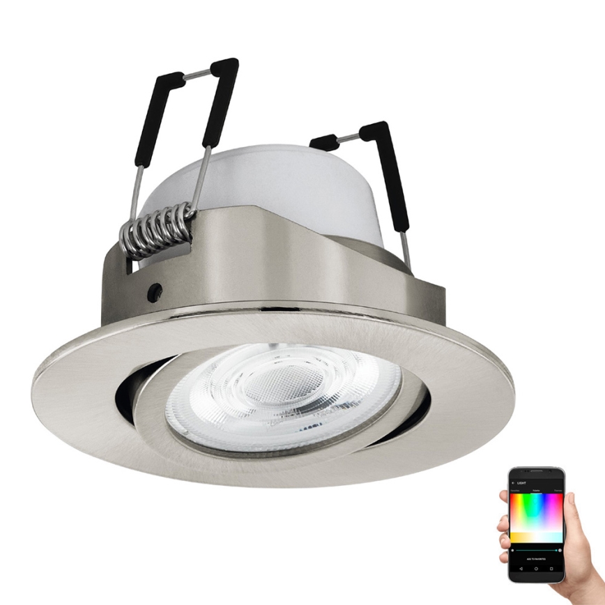 Eglo - LED RGBW Dimmable recessed light LED/5W/230V ZigBee